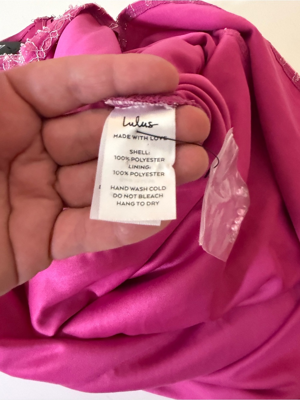 Perfectly Pink Luxurious Mesh Pearl Sequin Strapless Column Maxi Dress NWT Sz S - Picture 14 of 16